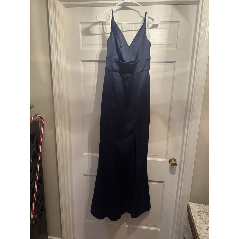 Celebrate Size 4 Navy Blue Cocktail Dress